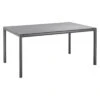 Solpuri Soft Gartentisch 160x100 Cm Aluminium/Dekton Anthrazit/Bromo
