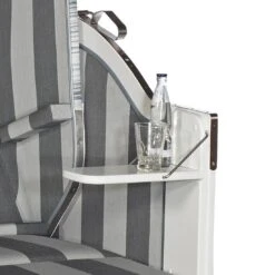 SonnenPartner Classic Strandkorb Geflecht/Fichte White-washed -Gartenmobel Verkauf sonnenpartner classic strandkorb geflecht fichte 1469361 3