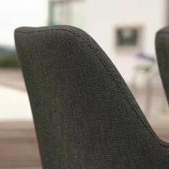 Stern Hector Gartensessel Edelstahl/Outdoorstoff Schwarz Matt/Seidenschwarz -Gartenmobel Verkauf stern hector diningsessel edelstahl outdoorstoff 1362881 5