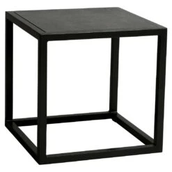 Stern John Beistelltisch 45x45cm Aluminium/Dekton Schwarz/Anthrazit