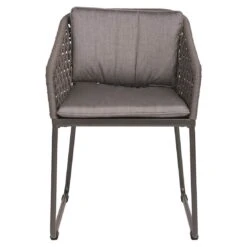 Stern June Gartensessel Aluminium/Rope Anthrazit/Platin