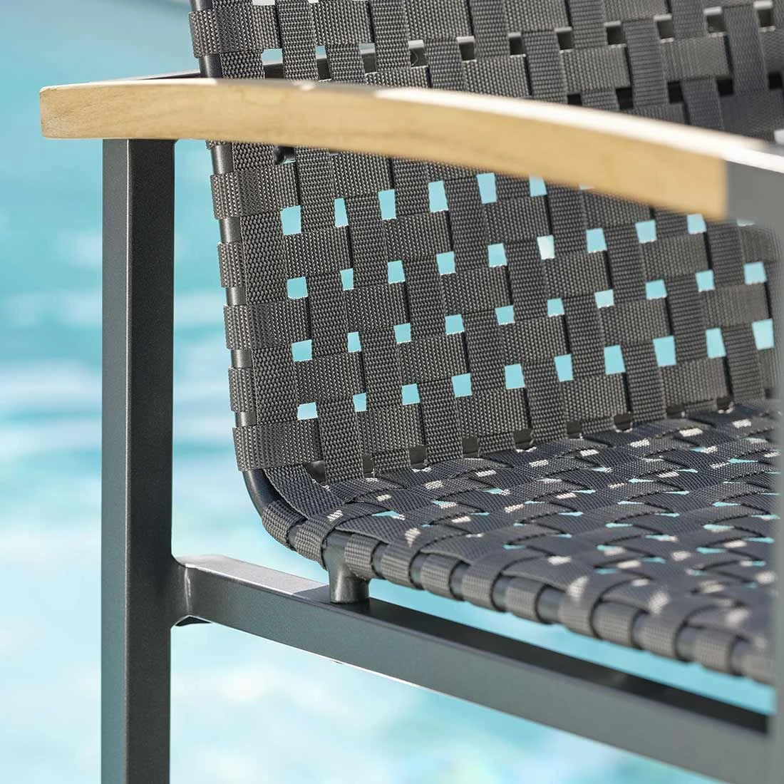 Stern Lucy Endmodul Aluminium/Gurtbespannung Anthrazit/Platin 2 Stern Lucy Endmodul Aluminium/Gurtbespannung Anthrazit/Platin – Bild 2