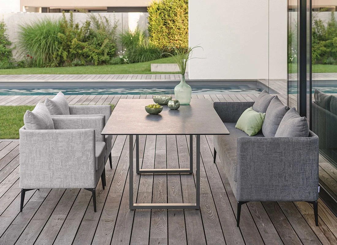 Stern Marta Dininglounge 4-tlg. Tisch 220x100cm 1 Stern Marta Dininglounge 4-tlg. Tisch 220x100cm