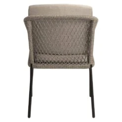 Stern Odea Diningsessel Aluminium/Rope Inkl. Kissen Schwarz Matt/Salt -Gartenmobel Verkauf stern odea diningsessel aluminium kordel inkl kissen 1363189 6