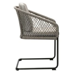 Stern Odea Freischwinger Aluminium/Rope/Polyacryl Schwarz Matt/Salt -Gartenmobel Verkauf stern odea freischwingersessel aluminium rope polyacryl 1454016 3