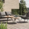Stern Odea Loungeset Aluminium/Outdoorstoff Schwarz Matt/Seidenschwarz