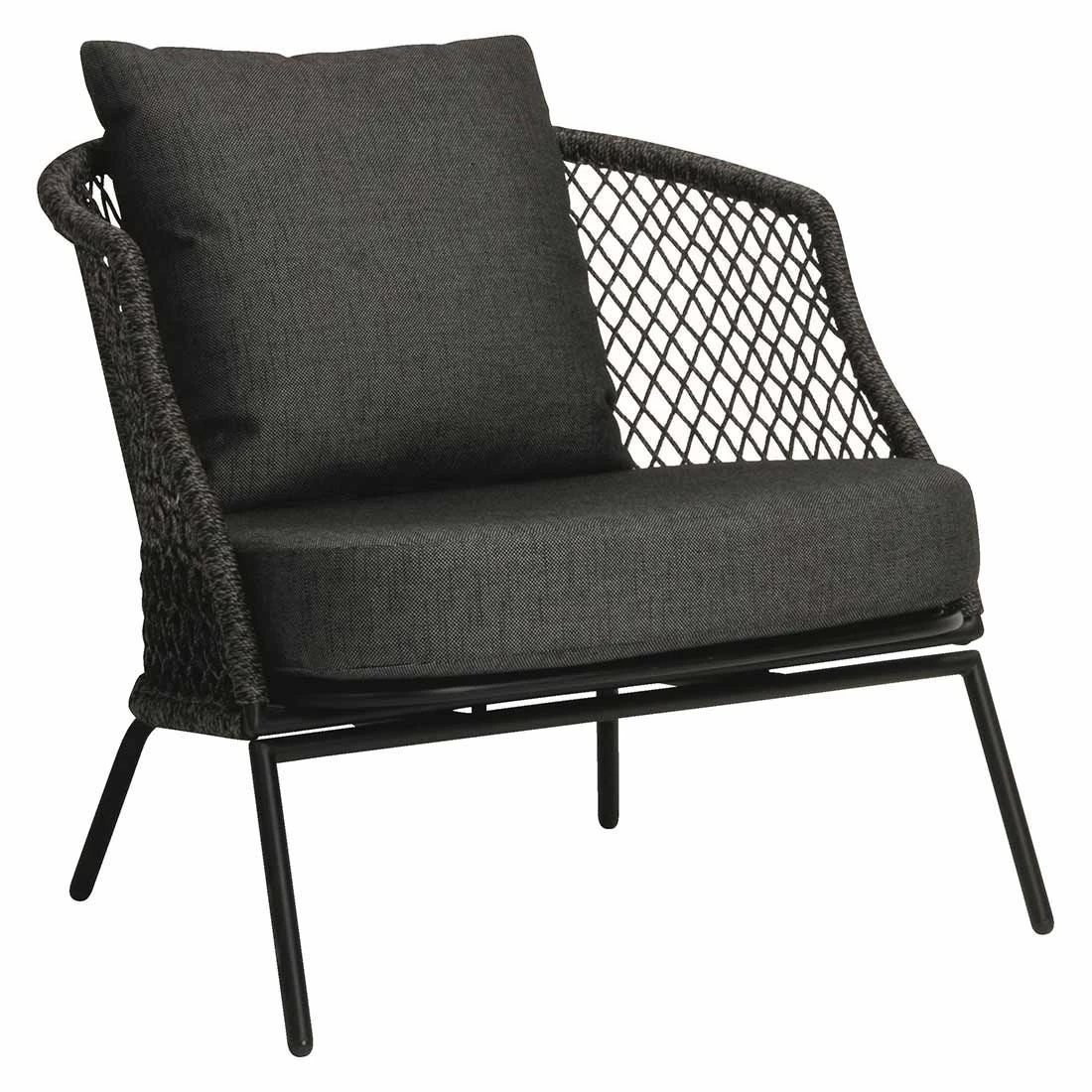Stern Odea Loungeset Aluminium/Outdoorstoff Schwarz Matt/Seidenschwarz 4 Stern Odea Loungeset Aluminium/Outdoorstoff Schwarz Matt/Seidenschwarz – Bild 4