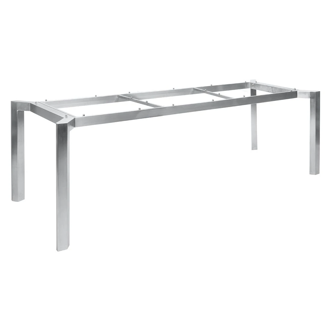 Stern Penta Tischgestell Edelstahl Silber 1 Stern Penta Tischgestell Edelstahl Silber