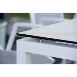 Stern Tischgestell 200x100 Cm Aluminium Weiß -Gartenmobel Verkauf stern tischgestell 200 x 100 cm aluminium weiss 12
