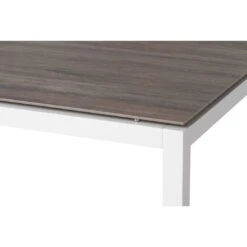 Stern Tischgestell 200x100 Cm Aluminium Weiß -Gartenmobel Verkauf stern tischgestell 200 x 100 cm aluminium weiss 4