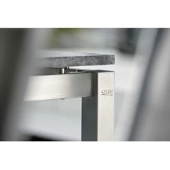 Stern Gartentisch-Gestell 200x100cm Edelstahl Vierkantrohr Silber -Gartenmobel Verkauf stern tischgestell 200x100cm edelstahl vierkantrohr 1442048 3