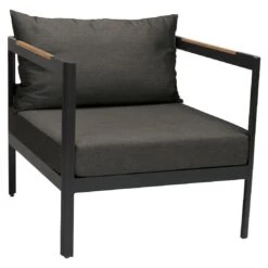 Stern Viggo Loungeset Aluminium/Polyacryl Schwarz Matt/Seidenschwarz -Gartenmobel Verkauf stern viggo loungeset aluminium polyacryl 1489865 4