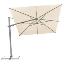 Suncomfort Varioflex Ampelschirm 300x300cm Ecru -Gartenmobel Verkauf suncomfort varioflex ampelschirm 300x300cm 1355830 3