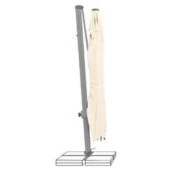 Suncomfort Varioflex Ampelschirm 300x300cm Ecru -Gartenmobel Verkauf suncomfort varioflex ampelschirm 300x300cm 1355830 5