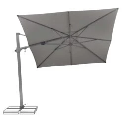 Suncomfort Varioflex Ampelschirm 300x300cm Stone Grey 13 Suncomfort Varioflex Ampelschirm 300x300cm Stone Grey -Gartenmobel Verkauf suncomfort varioflex ampelschirm 300x300cm 1355852 3
