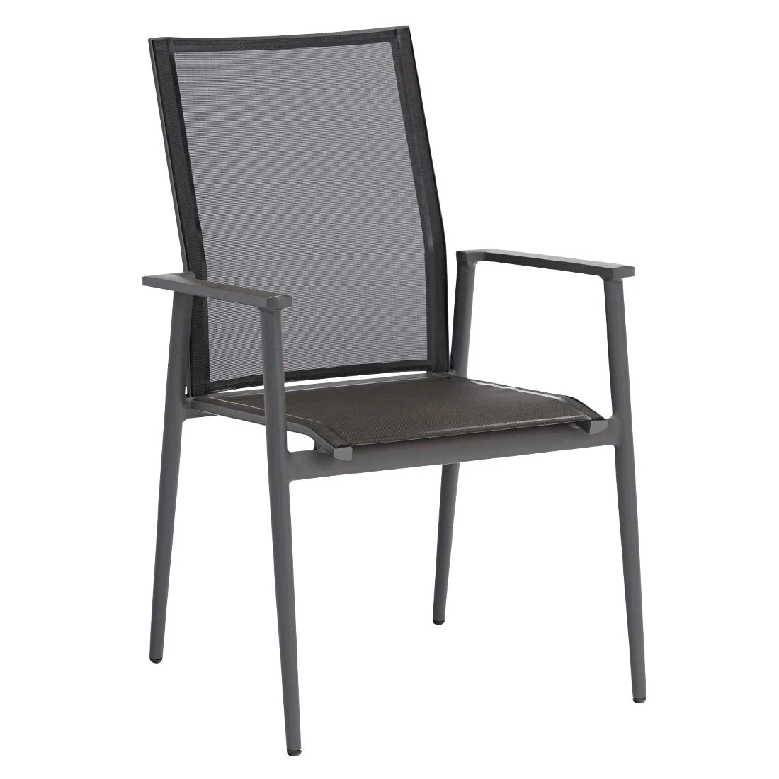 Sungörl Bornheim Gartenmöbel-Set 7-tlg. Tisch 220x100cm Anthrazit/Schwarz 2 Sungörl Bornheim Gartenmöbel-Set 7-tlg. Tisch 220x100cm Anthrazit/Schwarz – Bild 2