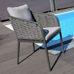 Sungörl Lago Gartensessel Aluminium/Rope Anthrazit/Grau -Gartenmobel Verkauf sungoerl lago gartensessel aluminium rope 1471803 3