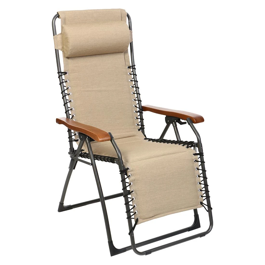 Sungörl Oasi Naturline Santori XL Relaxliege Aluminium/Olefin Anthrazit/Beige 1 Sungörl Oasi Naturline Santori XL Relaxliege Aluminium/Olefin Anthrazit/Beige