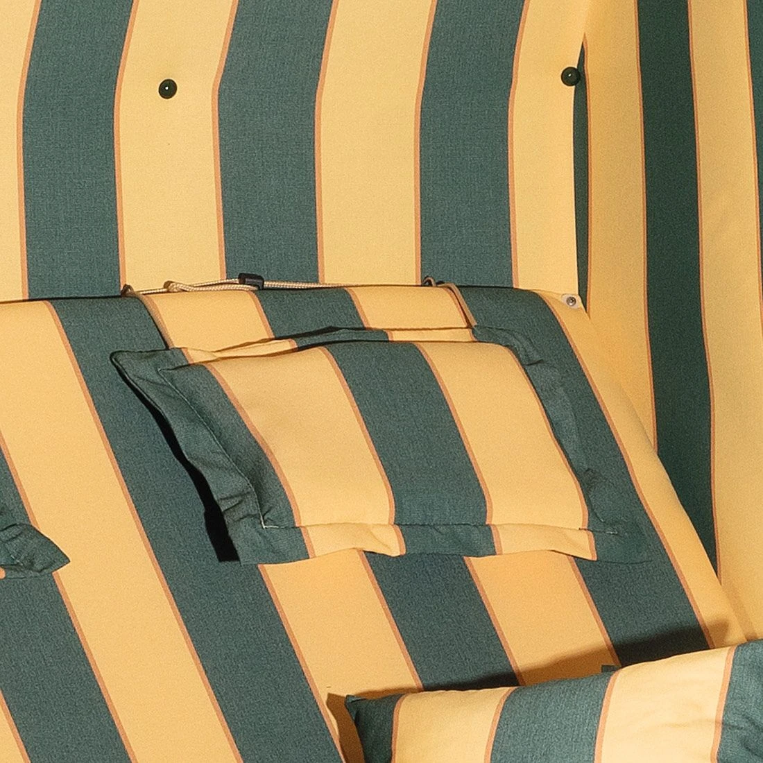 Sunny Smart Rustikal 250 Plus Strandkorb Geflecht/Fichte Grün 5 Sunny Smart Rustikal 250 Plus Strandkorb Geflecht/Fichte Grün – Bild 5