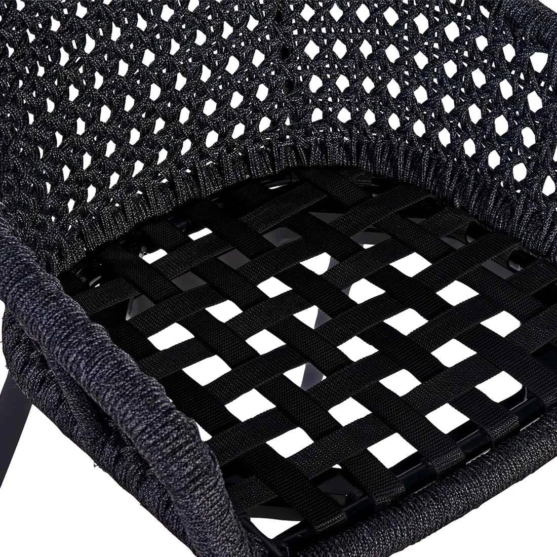 OUTLIV. Hudson Gartensessel Aluminium/Rope Charcoal/Anthrazit 6 OUTLIV. Hudson Gartensessel Aluminium/Rope Charcoal/Anthrazit – Bild 6