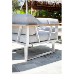 Zebra Belvedere Eck-/Endmodul Edelstahl/Olefin Edelstahl/Grau 11 Zebra Belvedere Eck-/Endmodul Edelstahl/Olefin Edelstahl/Grau -Gartenmobel Verkauf zebra belvedere endmodul links edelstahl olefin 3