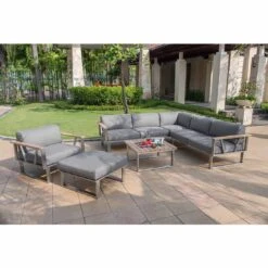 Zebra Belvedere Eck-/Endmodul Edelstahl/Olefin Edelstahl/Grau 12 Zebra Belvedere Eck-/Endmodul Edelstahl/Olefin Edelstahl/Grau -Gartenmobel Verkauf zebra belvedere endmodul links edelstahl olefin 4