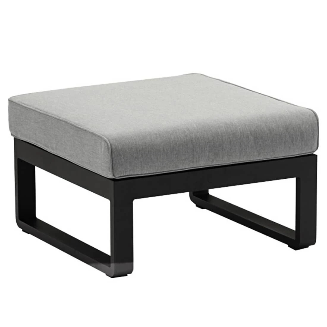 Zebra Fly Lounge Hocker Aluminium/Olefin Graphit/Mixed Grey 1 Zebra Fly Lounge Hocker Aluminium/Olefin Graphit/Mixed Grey