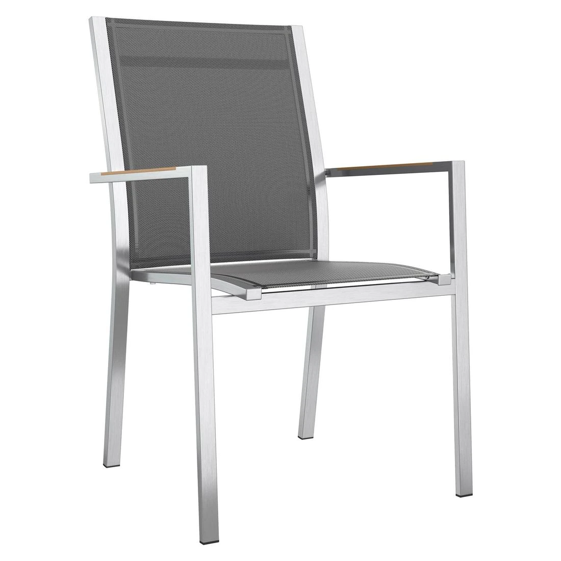 Zebra One Gartenmöbelset 7-tlg. Mit Tisch 220x100 Cm Silber/Zement Dunkel 7 Zebra One Gartenmöbelset 7-tlg. Mit Tisch 220x100 Cm Silber/Zement Dunkel – Bild 7