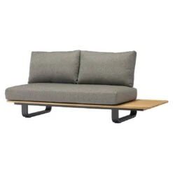 Zebra Park Ecklounge 5-tlg. Aluminium/Sunproof Graphit/Sutton Grey -Gartenmobel Verkauf zebra park loungeecke 5 tlg aluminium sunproof 1366830 3