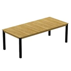 Zebra Quadux Gartenmöbel-Set 7-tlg. Tisch 220x100cm Graphit/Turmalin Grey -Gartenmobel Verkauf zebra quadux gartenmoebel set 7 tlg tisch 220x100cm 1467535 3