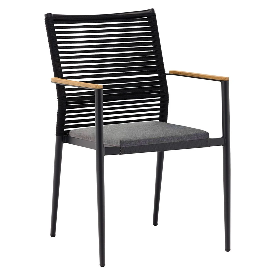 Zebra Spider Gartenmöbel-Set 7-tlg. Mit Tisch 200x100cm Graphit 4 Zebra Spider Gartenmöbel-Set 7-tlg. Mit Tisch 200x100cm Graphit – Bild 4